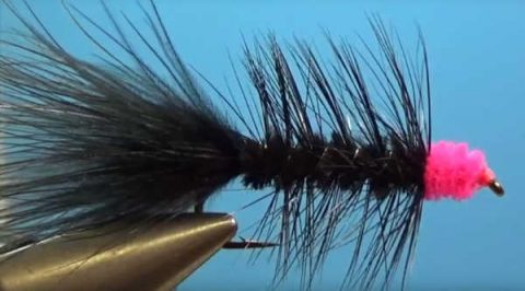 thumbnail image 2 of Barbell Egg Sucking Leeches – 10 Handmade Fishing Flies, 4 Colors, For Salmon & Trout 2 of 4